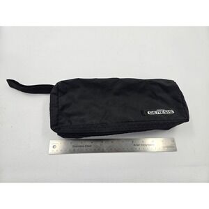 Vintage Sega Genesis Black Nylon Zippered Carrying Case Console Accessory Bag